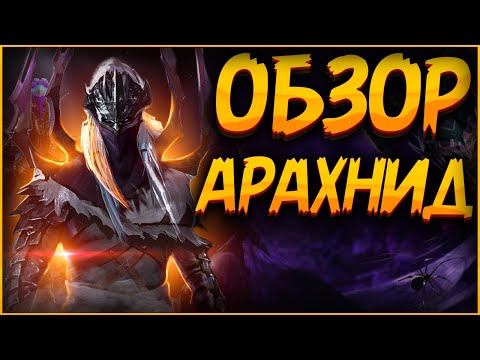 Видео: Арахнид (Spider) l Обзор героя l Raid: Shadow Legends