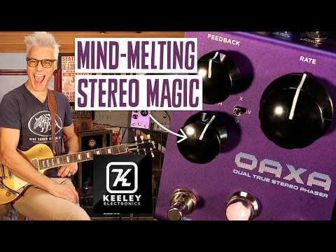 Видео: Самая захватывающая модуляция, которую мы когда-либо слышали: Keeley Oaxa Phaser