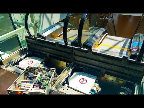 Видео: Запускаем эскалатор. Он сложнее, чем вы думали!