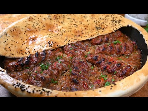 Видео: Простой и вкусный рецепт кофты-кебаба с жареными баклажанами!