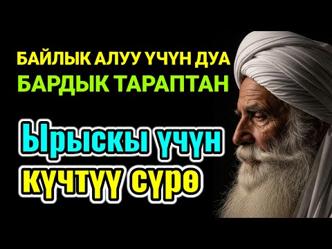 Видео: БИР ЖОЛУ УГУҢ - Байлыкка, мол байлыкка, бактылуу үй-бүлөгө жол ачкан амалдар