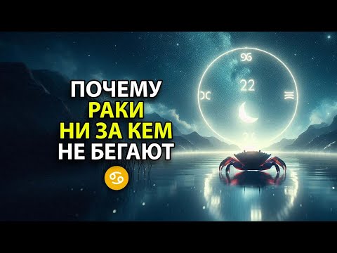 Видео: Почему РАК - знак который ни за кем не бегает.