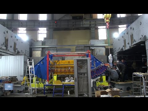 Видео: Для проекта NICA - новая система электронного охлаждения пучка в бустере.