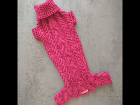 Видео: Это рекламный ролик мастер-класса №4: Комбинезон/свитер для таксы от @gavmour_store