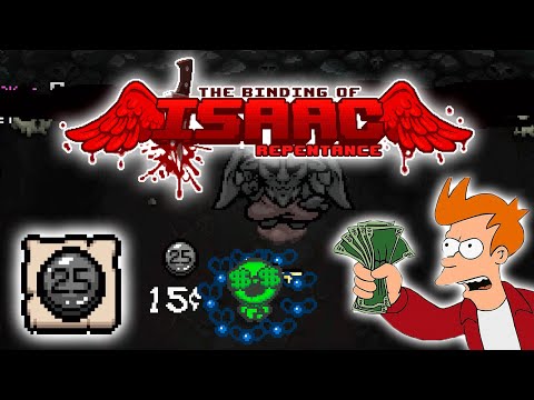 Видео: Каждый артефакт - Четвертак/Quarter | The Binding of Isaac: Repentance