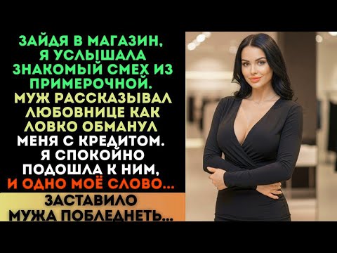 Видео: 💔 Муж хвастался любовнице, как обманул меня с кредитом.. Но одно моё слово заставило его побледнеть!