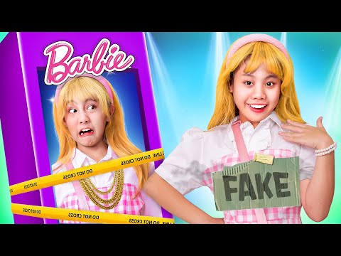 Видео: Реальная Vs Фейковая Вarbie! Бедный Baby Doll Xочет Cтать Nопулярной!
