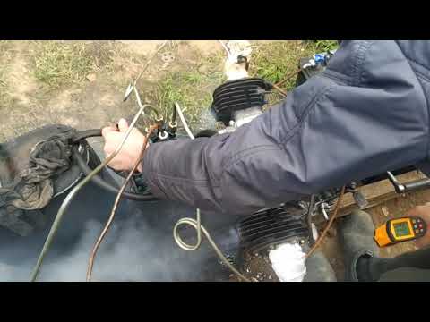 Видео: Литровый ТурбоПолуДизель #11. Электрический прогрев калоризаторов