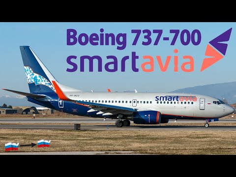 Видео: Boeing 737/СмартАвиа/Москва-Архангельск