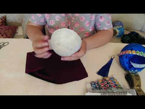 Видео: Бархатные шары без пенопластовых заготовок.