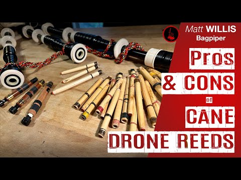 Видео: Плюсы и минусы тростниковых дрон-тростей (4K) | Хайлендские волынки