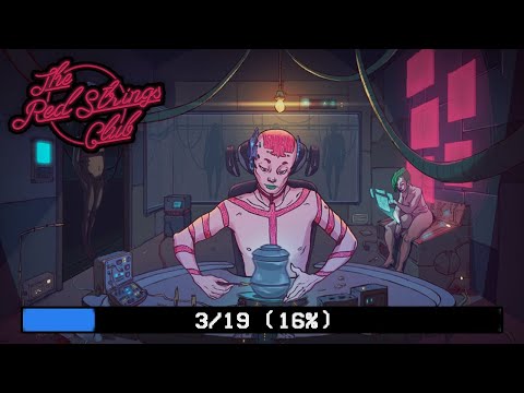 Видео: 🍸 The Red Strings Club на 100% [Все Достижения] Pt.1