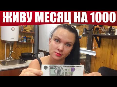 Видео: ПРОБУЮ ПРОЖИТЬ НА 1000 РУБЛЕЙ В МЕСЯЦ (день 4-7)