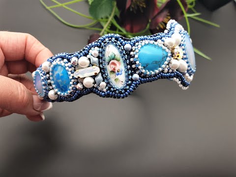 Видео: ВЫШИВАЮ ОБОДОК ДЛЯ ВОЛОС.