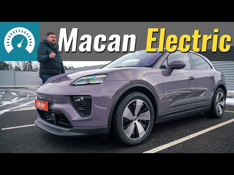 Видео: Porsche Macan 4 Electric. Тут є про що поговорити
