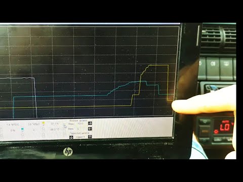 Видео: A6C4 TDI. Реанимация управляющей форсунки. Моргает спираль, не отображается угол.