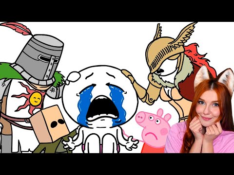 Видео: Я ПРОШЕЛ ИГРЫ НА 100% !!! Dobryak ( Добряк ) Реакция