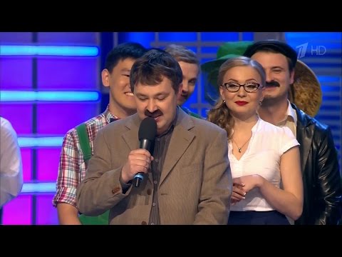 Видео: КВН 2015 Высшая лига Третья 1/8 - Биатлон