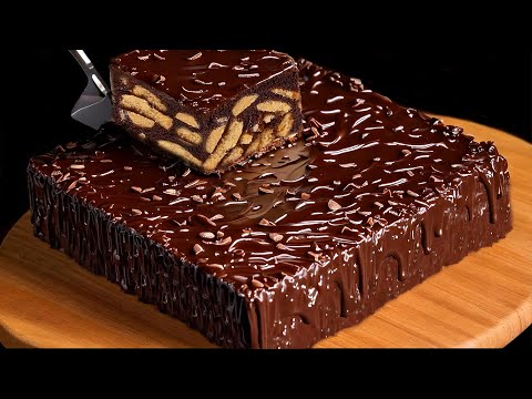 Видео: Я всегда хожу в гости с этим шоколадным чудом. Очень быстро и легко.