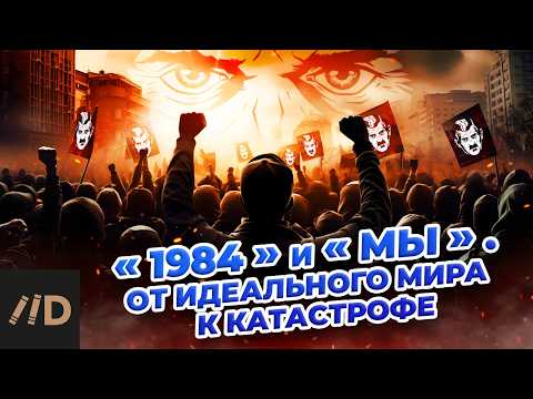 Видео: "1984" и "Мы". От идеального мира к катастрофе