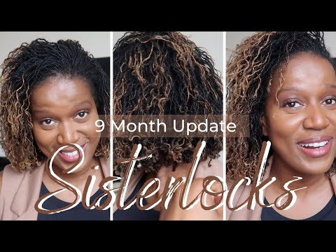 Видео: Обновление Sisterlocks на 9 месяцев + основные моменты установки Sisterlocks | Волосы типа 4a и 4...