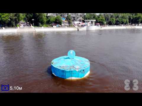 Видео: Паводок 8 августа 2019г. река Амур. Хабаровск НОВОЕ