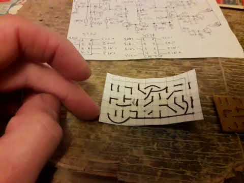 Видео: Печатная плата для компрессора цветомузыки. Схема компрессора и ару. Обзор схемы.