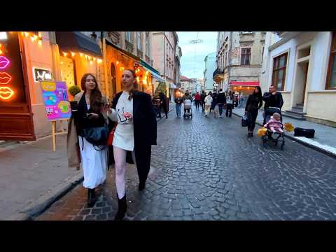 Видео: Львів 2025: нічне життя, у центрі закрилася ще одна пачка ресторанів, порожні магазини і вулиці