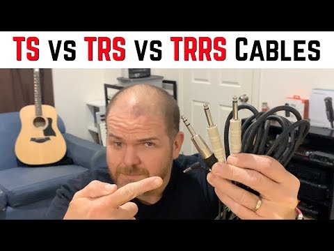 Видео: В чем разница между кабелями TS, TRS и TRRS?