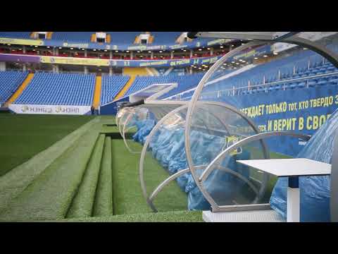 Видео: Стадион Ростов Арена обзорный тур - Rostov Arena stadium tour