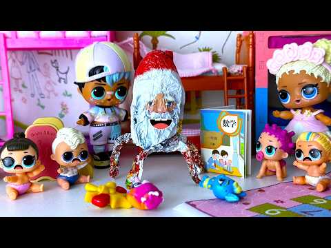 Видео: ГУГУ ГАГА🤪🤪 В ДЕТСКОМ САДИКЕ ЛОЛ СЮРПРИЗ😱😱 куклы пупсики мультики игрушки песенки Даринелка