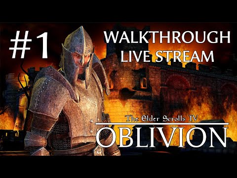 Видео: The Elder Scrolls IV: Oblivion прохождение игры - Часть 1 [LIVE]