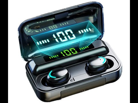 Видео: Аliexpress обзор беспроводных наушников спортивных RFMicron F9 Bluetooth V5.0 9D стерео