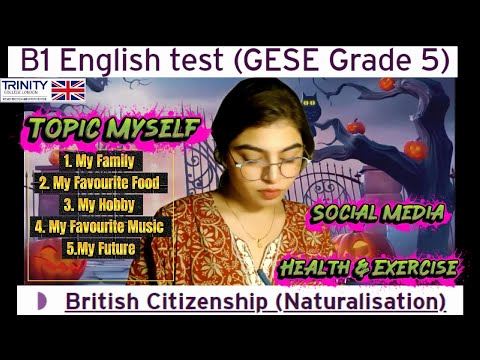 Видео: Тест по английскому языку B1 (GESE, 5 класс) | Британское гражданство SELT | Тринити-колледж Лонд...