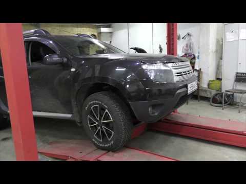 Видео: Установка проставок на Рено Дастер
