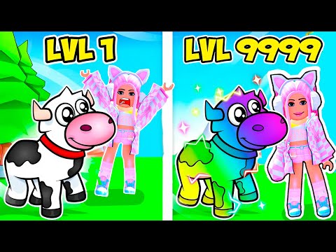 Видео: КОРОВЫ ПО ЦВЕТАМ В РОБЛОКС ! СИМУЛЯТОР КОРОВ ! Yeet Cow Simulator