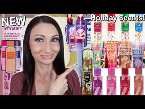 Видео: НОВЫЕ ✨️Праздничные✨️ ароматы!🎄 | Milk Bar, коллекция JOY, Sugar Plum + | Bath & Body Works, VS, ...