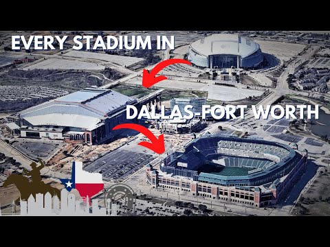 Видео: Стадионы Далласа-Форт-Уэрта!