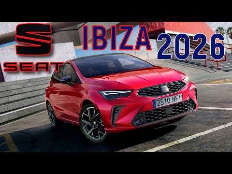 Видео: Обновленный Seat Ibiza 2026: Что изменилось в недорогом хэтчбеке?
