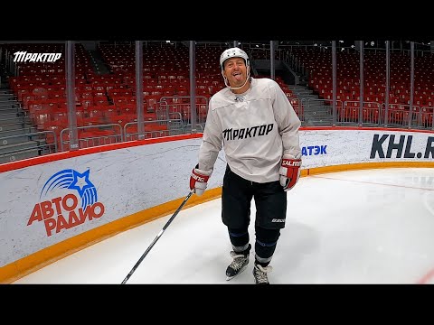 Видео: Стас Ярушин тренируется с «Трактором»