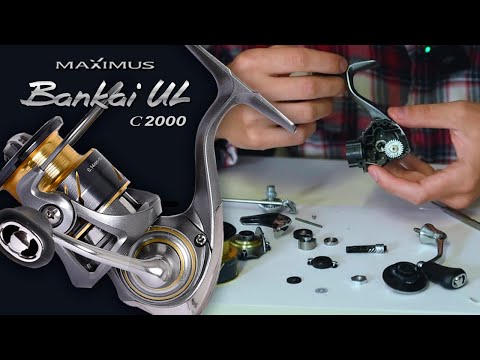 Видео: Самая легкая катушка в линейке Maximus. Обзор и разбор Bankai UL