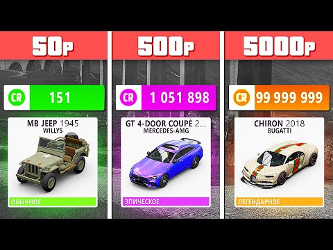 Видео: КУПИЛ АККАУНТ ЗА 50, 500 и 5000 РУБЛЕЙ в ФОРЗА ХОРАЙЗЕН 5! (Forza Horizon 5 Аккаунт с читами)