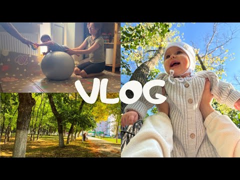 Видео: VLOG // Упражнения на фитболе // Электросушка // Белка болеет