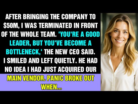 Видео: Уволили перед всей командой после того, как он довел компанию до 50 миллионов долларов. Они понят...