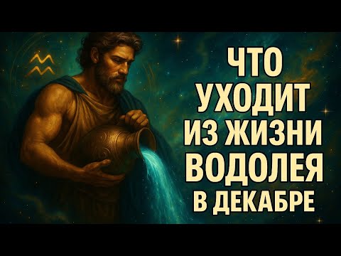 Видео: Водолей ♒ Судьба начинает действовать — декабрь очистит Вашу жизнь перед 2026 годом. Гороскоп судьбы