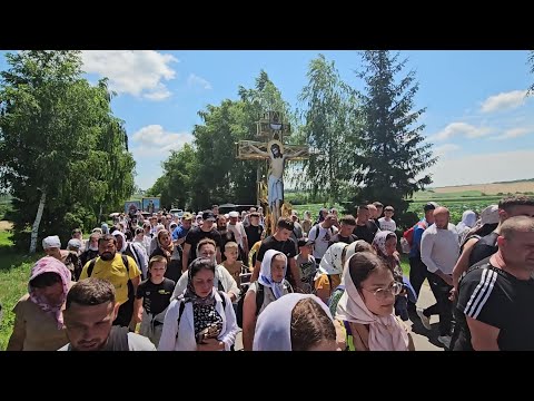 Видео: Крестный ход 2024 Банченский Монастырь Хрестний хід Drumul Crucii 2024 Mănăstirea Bănceni