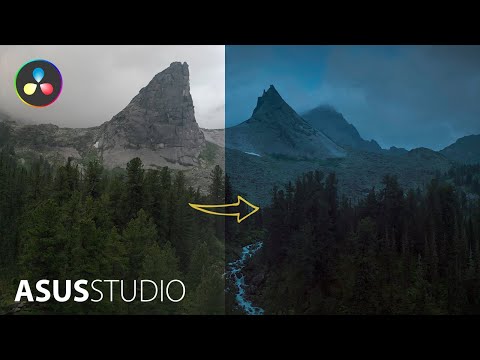 Видео: Как получить киношный цвет в DaVinci Resolve при съёмке с дрона | ASUS STUDIO