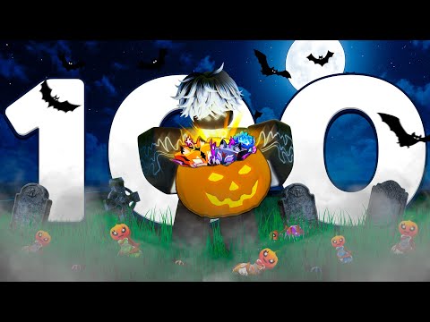 Видео: 🍇Я 100 РАЗ ОТКРЫЛ ХЭЛЛОУИНСКУЮ ГАЧУ в БЛОКС ФРУТС / Blox Fruits Roblox