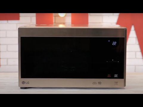 Видео: Мікрохвильова піч LG NeoChef MH6595CIS