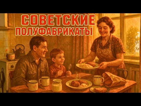 Видео: Советские полуфабрикаты КАК ЭКОНОМИЛИ время на кухне?